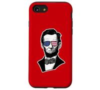 Carcasa para iPhone SE (2020) / 7/8 Gafas de Sol Abraham Lincoln USA