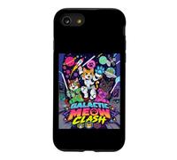Carcasa para iPhone SE (2020) / 7/8 Galactic Funny Clash Space Cats Illustration Graphic Cartoon