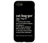 Carcasa para iPhone SE (2020) / 7/8 Gato Hugger Diccionario Amante Gato Divertido Definición Felina