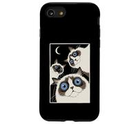 Carcasa para iPhone SE (2020) / 7/8 Gatos Ragdoll Trio Ojos Azules para Cat Mom o Dad