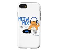 Carcasa para iPhone SE (2020) / 7/8 Gemma Correll Meow Mix DJ Cat Funny Rave Design