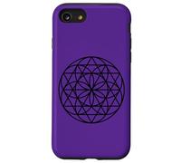 Carcasa para iPhone SE (2020) / 7/8 Geometría Sagrada Flor De La Vida Mejor Yoga Yogi Flores Sagradas