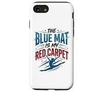 Carcasa para iPhone SE (2020) / 7/8 Gimnasia Alfombra Azul Alfombra Roja Cita Gimnasta