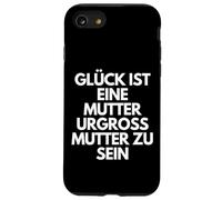 Carcasa para iPhone SE (2020) / 7/8 Glück ist Eine Mutter Urgroßmutter Zu Sein - German Mom Gift