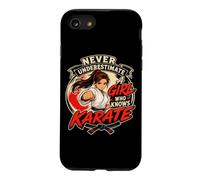 Carcasa para iPhone SE (2020) / 7/8 Go Ahead Underestimate Me Funny Karate Dojo Black Belt Judo