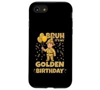 Carcasa para iPhone SE (2020) / 7/8 Golden Birthday Boys Girls Bday Fiesta de cumpleaños Bombero