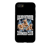 Carcasa para iPhone SE (2020) / 7/8 Golden Retriever Zoomies Club Divertido