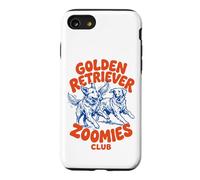 Carcasa para iPhone SE (2020) / 7/8 Golden Retriever Zoomies Club Divertido