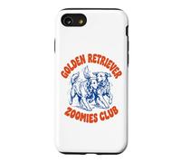 Carcasa para iPhone SE (2020) / 7/8 Golden Retriever Zoomies Club Divertido
