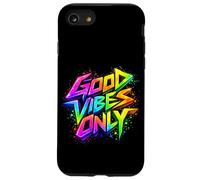 Carcasa para iPhone SE (2020) / 7/8 Good Positive Graffiti Vibes Quotes Colorful Splach Colors