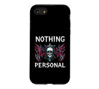 Carcasa para iPhone SE (2020) / 7/8 Gothic Biker Skull Nothing Personal Y2K Alt Grunge