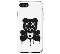 Carcasa para iPhone SE (2020) / 7/8 Graffiti Teddy Bear Street Art - Dark Urban Spray Paint Bear
