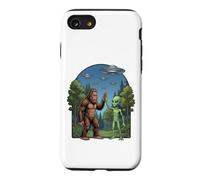 Carcasa para iPhone SE (2020) / 7/8 Gráfico de Ciencia ficción sobre ovnis de Bigfoot Alien High Five