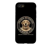 Carcasa para iPhone SE (2020) / 7/8 Gráfico Vintage de Perro Golden Retriever Swimming Club