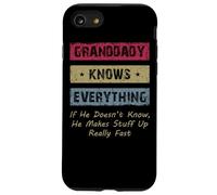 Carcasa para iPhone SE (2020) / 7/8 Granddaddy Knows Everything Humor Saying Retro Grandpa