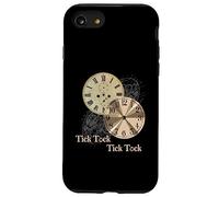 Carcasa para iPhone SE (2020) / 7/8 Grandfather Alarm Clock Time Tick Tock Clock T-Shirt