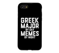 Carcasa para iPhone SE (2020) / 7/8 Greek Major by Day Memes Noche Estudiantes Estudiantes Clásicos