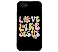 Carcasa para iPhone SE (2020) / 7/8 Groovy Love Like Jesus Religious God Christian Graphic