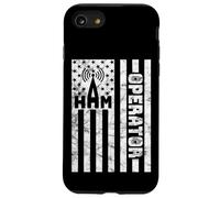 Carcasa para iPhone SE (2020) / 7/8 Ham Radio Operator | USA Flag Home Pride Amateur Radio