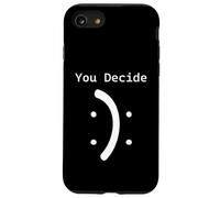 Carcasa para iPhone SE (2020) / 7/8 Happy Or Sad You Decide, sonríe y frunce el ceño, Divertido para Hombres y Mujeres