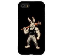 Carcasa para iPhone SE (2020) / 7/8 Heavy Metal Fiesta de Pascua Rocker Pascua y Conejos de Pascua Malvados