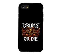 Carcasa para iPhone SE (2020) / 7/8 Heavy Metals Drummer Skeleton Drums Or Die