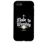 Carcasa para iPhone SE (2020) / 7/8 Hecho para adorar Salmo 95:1 Inspiración Cristiana