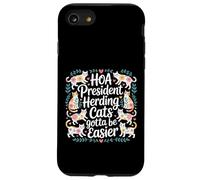 Carcasa para iPhone SE (2020) / 7/8 HOA President Herding Cats Gotta Be Easier -