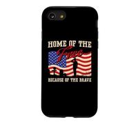 Carcasa para iPhone SE (2020) / 7/8 Hogar De Los Libres por El Día De Los Veteranos Valientes Patriótico