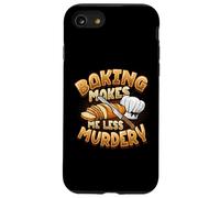 Carcasa para iPhone SE (2020) / 7/8 Hornear Me Hace Menos Asesinato Funny Baker