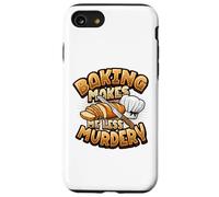Carcasa para iPhone SE (2020) / 7/8 Hornear Me Hace Menos Asesinato Funny Baker