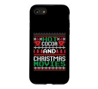 Carcasa para iPhone SE (2020) / 7/8 Hot Cocoa and Christmas Movies Ugly Sweater Winter Art