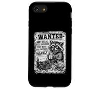 Carcasa para iPhone SE (2020) / 7/8 Humor Caos Mapache desquiciado Muy Salvaje