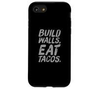 Carcasa para iPhone SE (2020) / 7/8 Humor Divertido Texto Gente Divertida Divertido Construir Paredes Comer Tacos