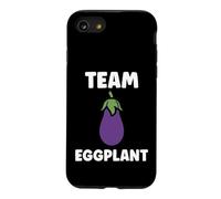 Carcasa para iPhone SE (2020) / 7/8 Humor Food Eggplant Simple Team Eggplant