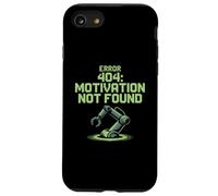 Carcasa para iPhone SE (2020) / 7/8 Humor Gracioso Texto Gente Divertida Error 404 Motivación no encontrada