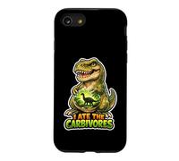 Carcasa para iPhone SE (2020) / 7/8 I Ate The Carbívoros Divertido Juego de Palabras Vegano Dino