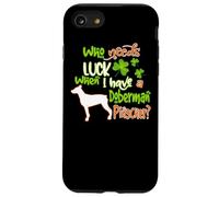 Carcasa para iPhone SE (2020) / 7/8 I Have A Doberman Pinscher Dog Lucky Charm St Patricks Day