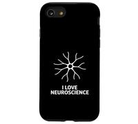 Carcasa para iPhone SE (2020) / 7/8 I Love Neuroscience Brain Design Stem Neurociencia Cita