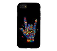 Carcasa para iPhone SE (2020) / 7/8 I Love You Hand Sign Lenguaje de señas Americano Groovy ASL
