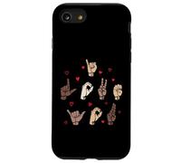 Carcasa para iPhone SE (2020) / 7/8 I Love You San Valentín ASL Lenguaje de señas Corazones