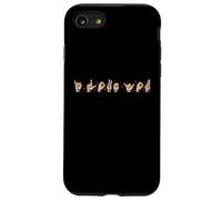 Carcasa para iPhone SE (2020) / 7/8 I Love You San Valentín ASL Lenguaje de señas Corazones
