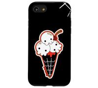 Carcasa para iPhone SE (2020) / 7/8 Ice Cream Skull Spoopy Yami Kawaii Halloween Design, Spooky