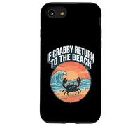 Carcasa para iPhone SE (2020) / 7/8 If Crabby Return To The Beach Vintage Crab