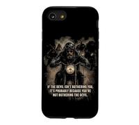 Carcasa para iPhone SE (2020) / 7/8 If The Devil Isn'T Bothering You... Men Christian Motorcycle