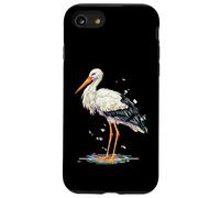 Carcasa para iPhone SE (2020) / 7/8 Ilustración de Motivo Animal Amante de cigüeña