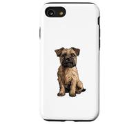 Carcasa para iPhone SE (2020) / 7/8 Ilustración de Perro Grifón de Bruselas