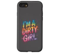 Carcasa para iPhone SE (2020) / 7/8 I'm Dirty Girl Mud Run, Moto de Cross, Muddy Queen Mudding, ATV UTV