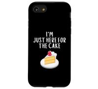 Carcasa para iPhone SE (2020) / 7/8 I'm Just Here For The Cake Funny Wedding Party Costume Cakes