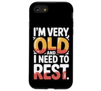 Carcasa para iPhone SE (2020) / 7/8 I'm Very Old and I Need To Rest Old Senior Retirement -